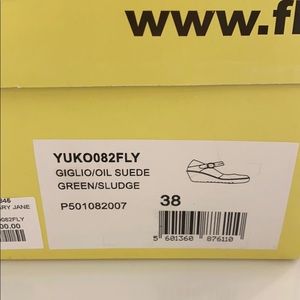 Fly London Yuko Maryjane - Green multi